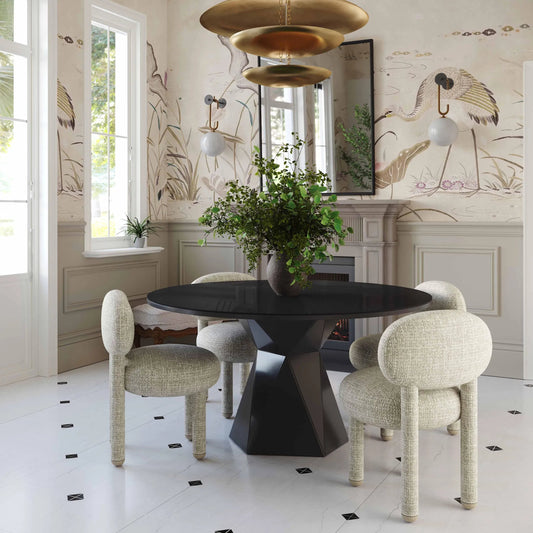 Manu Nubby Side Chair by TOV Furniture. Made from unique in a eclectic & global style.