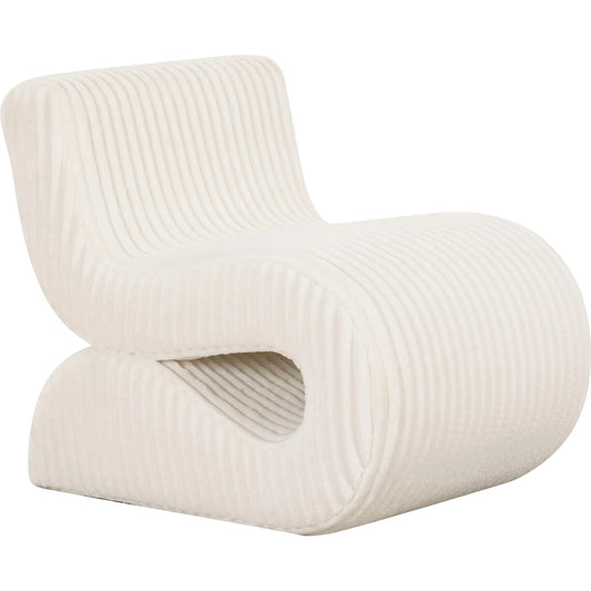 Senna Oversized Corduroy Accent Chair by TOV Furniture. Made from fabric, wood in a modern style.