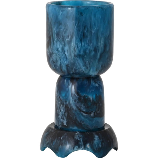 Platform Swirl Resin Kiddush Cup by TOV Furniture. Made from resin in a eclectic & global style.