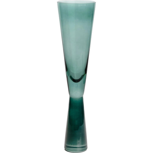 Flute Champagne Glasses (Set of 4) by TOV Furniture. Made from glass in a eclectic & global style.