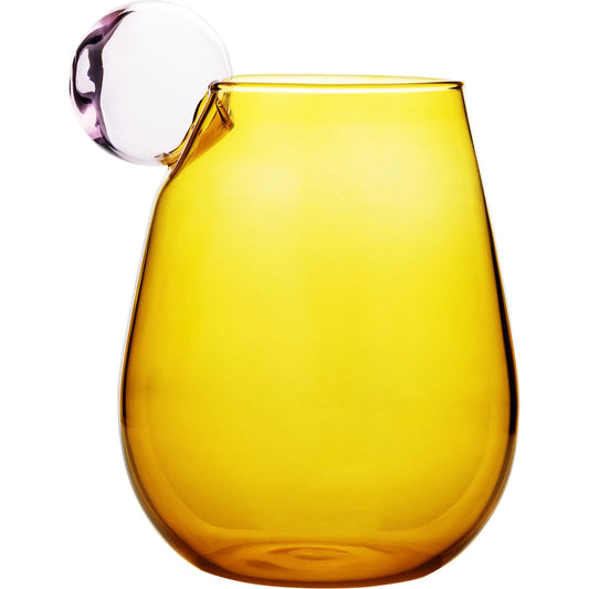 Boule Water Glass (Set of 4) by TOV Furniture. Made from glass in a eclectic & global style.