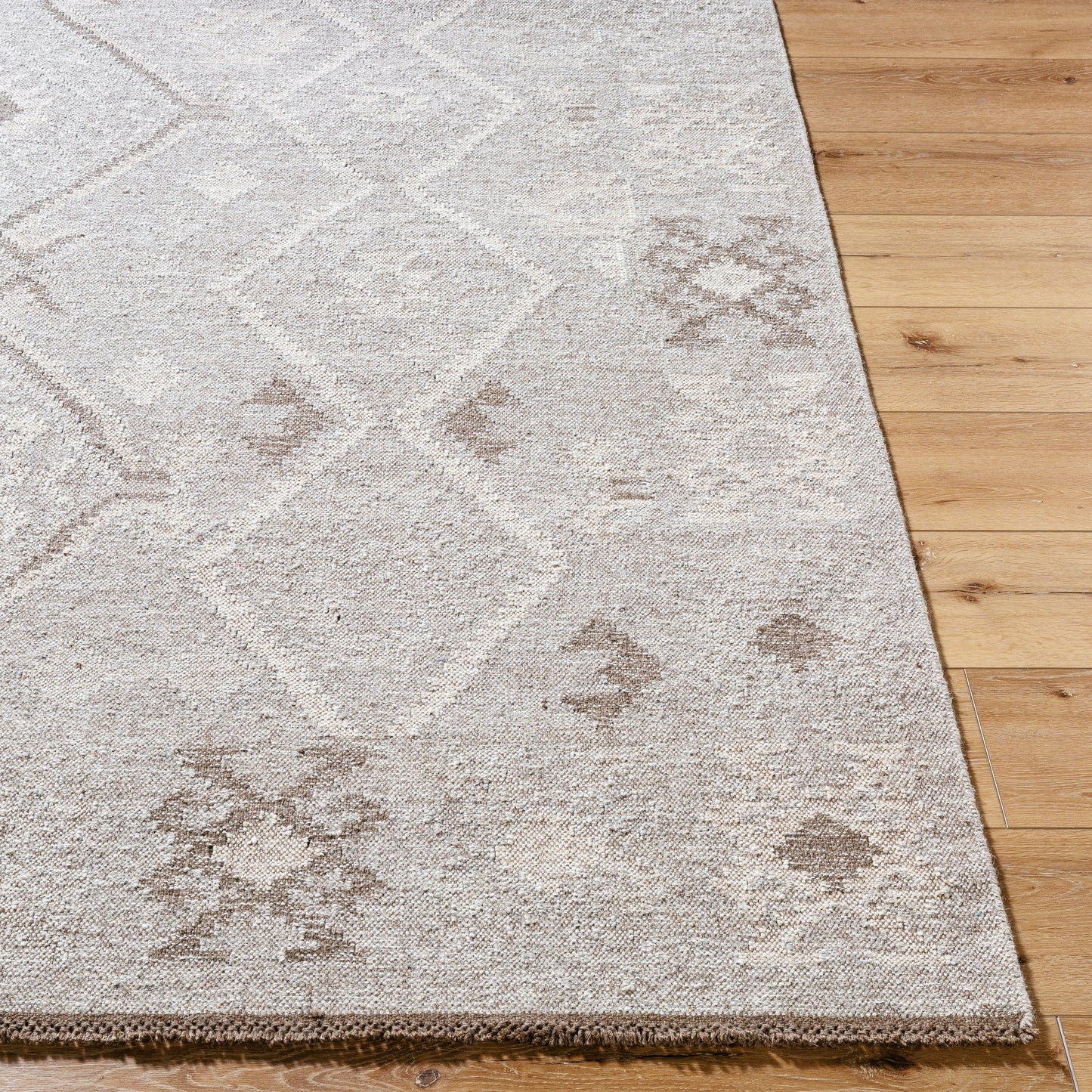 003 SI-2164188,SI-2164189,SI-2164190,SI-2164191 | Closeup | Tempe Rug - 526455 by Surya in taupe, sandstone, ivory, mocha. Made from wool in a unique style.