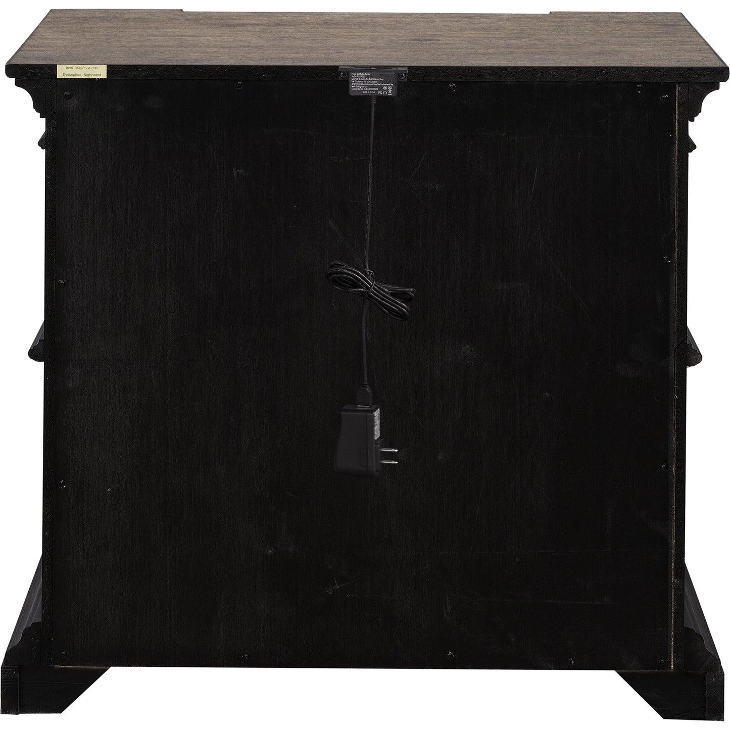003 SI-2143497 | Additional Silo | Woodbury Two-Drawer Nightstand by Pulaski Furniture in cowboy boots brown. Made from rubberwood in a traditional style.