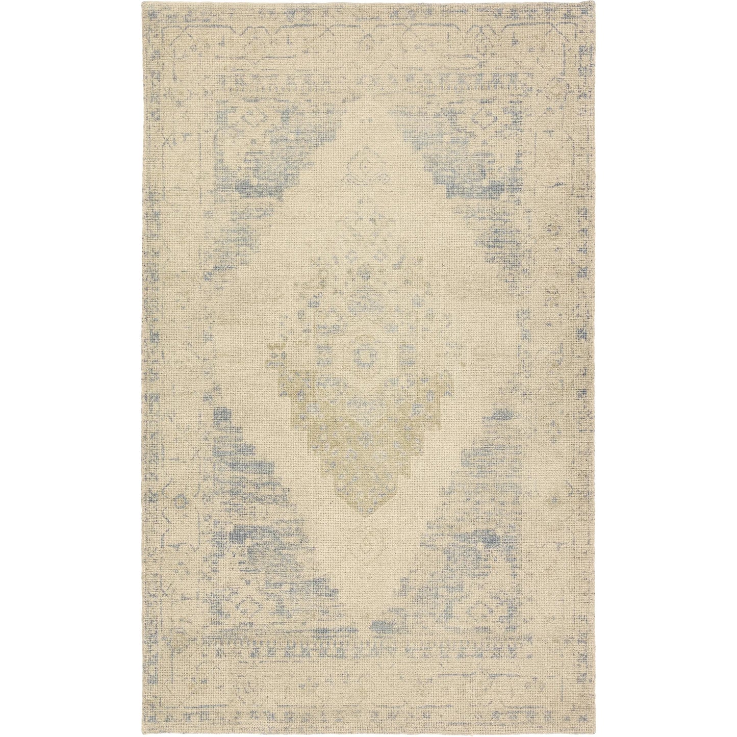 001 SI-2449314,SI-2449315,SI-2449316,SI-2449317,SI-2449318 | Primary Silo | Tesorino By House Sprucing TRN02 Rug by Jaipur Living in beige, blue. Made from 100% pet yarn in a unique style.