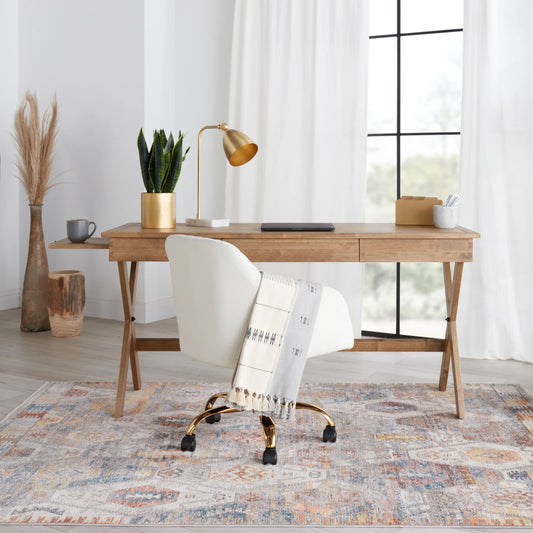 Terra TRR11 Rug by Jaipur Living in multicolor, ivory. Made from 100% polyester in a unique style.