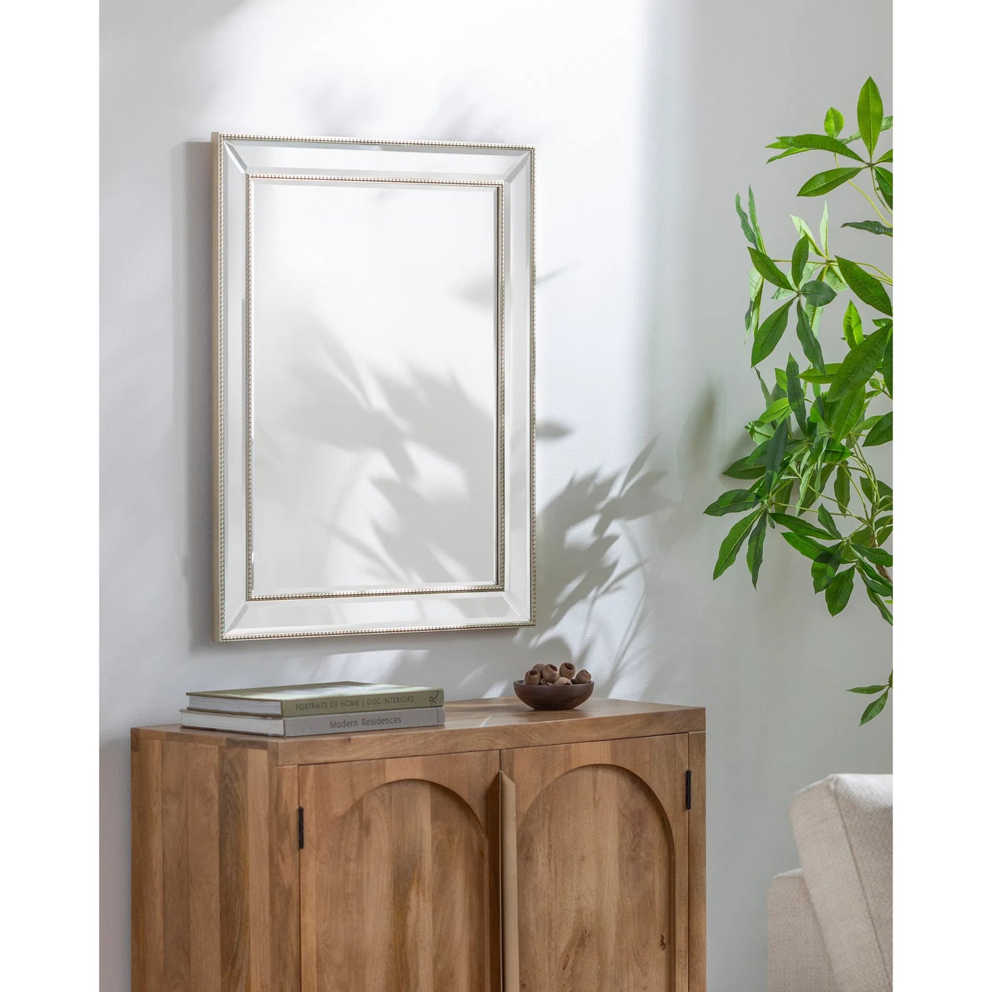 004 SI-2132447 | Lifestyle | Constantine Mirror - 525202 by Livabliss in two-toned. Made from unique in a modern style.