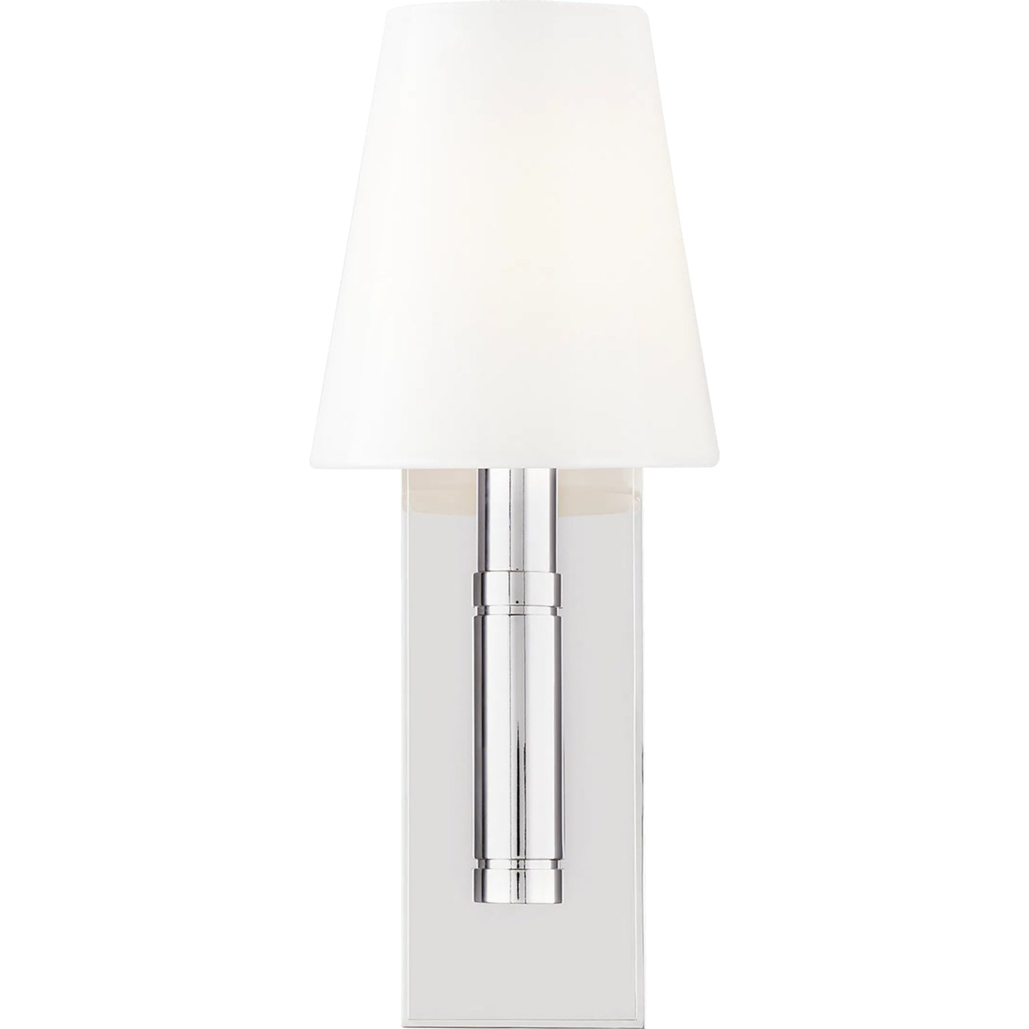 001 SI-2235834 | Primary Silo | Beckham Classic Rectangular Sconce by Visual Comfort & Co. in polished nickel. Made from steel in a unique style.