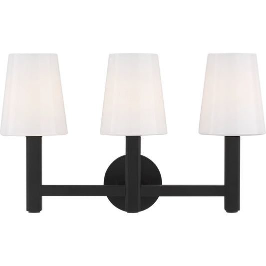 Logan 3-Light Vanity by Visual Comfort & Co.. Made from steel in a transitional style.