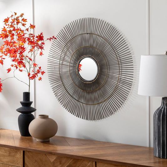 Telavi - 30924 by Surya in metallic and powder coated. Made from metal in a transitional style.