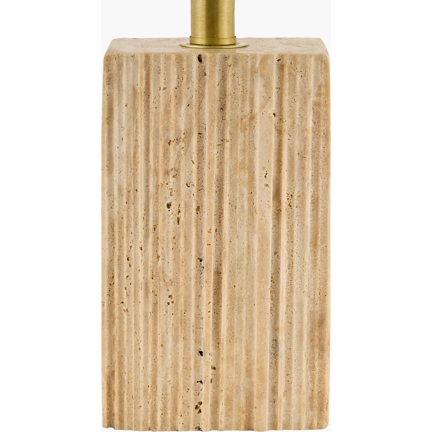 002 SI-2258933 | Closeup | Taboye Rectangular Accent Table Lamp by Surya in white, translucent, metallic gold, brown. Made from iron, linen, polyester in a eclectic & global style.