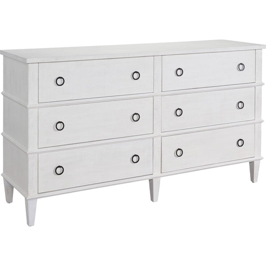 Modern Farmhouse Dresser by Universal Furniture in rustic oak. Made from unique in a cottage & farmhouse style.