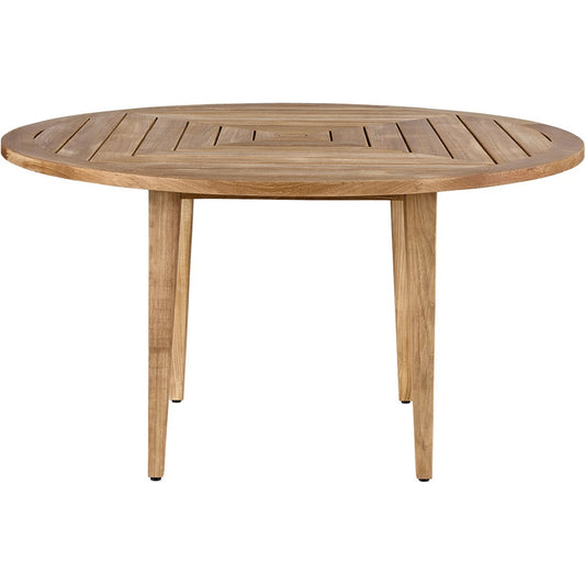 Chesapeake Round Dining Table by Coastal Living by Universal Furniture in natural teak. Made from unique in a coastal style.