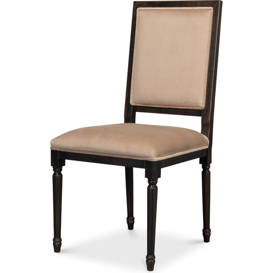 Square Back Side Chair (Set of 2) by Sarreid Ltd.. Made from unique in a traditional style.
