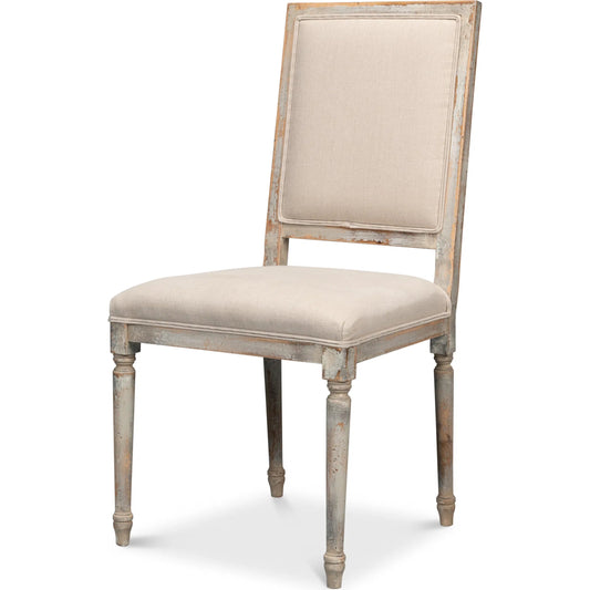 Square Back Side Chair (Set of 2) by Sarreid Ltd.. Made from unique in a traditional style.