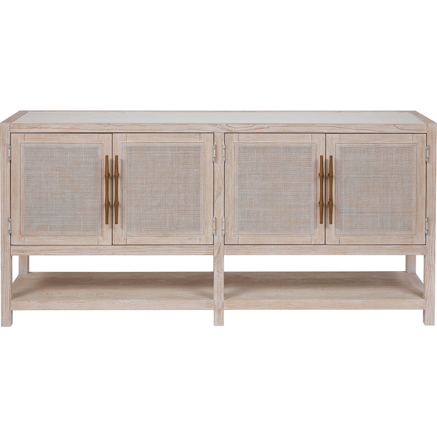 001 SI-1871211 | Additional Silo | Getaway Buffet by Coastal Living by Universal Furniture in antique brass and sea oat. Made from unique in a transitional style.