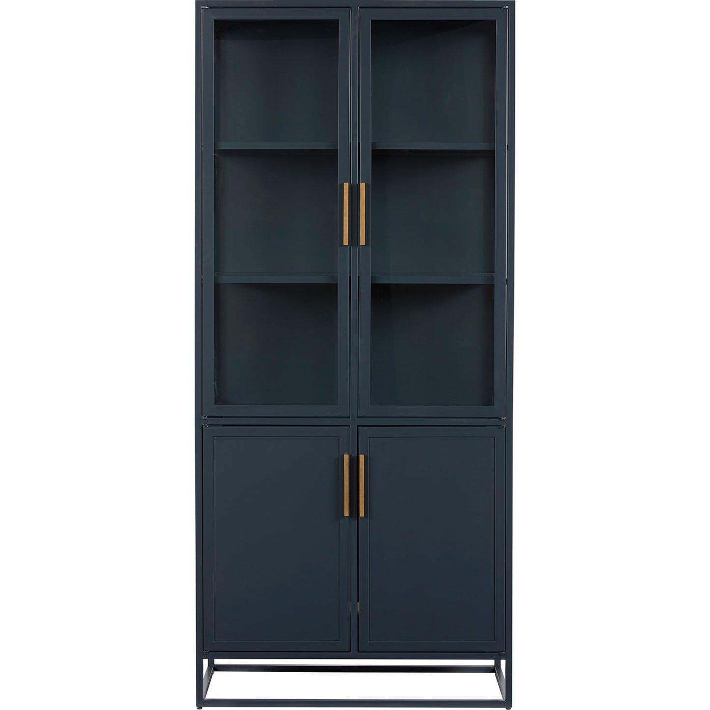 002 SI-1871244 | Additional Silo | Santorini Tall Cabinet by Coastal Living by Universal Furniture in antique brass and cerulean blue. Made from unique in a modern style.