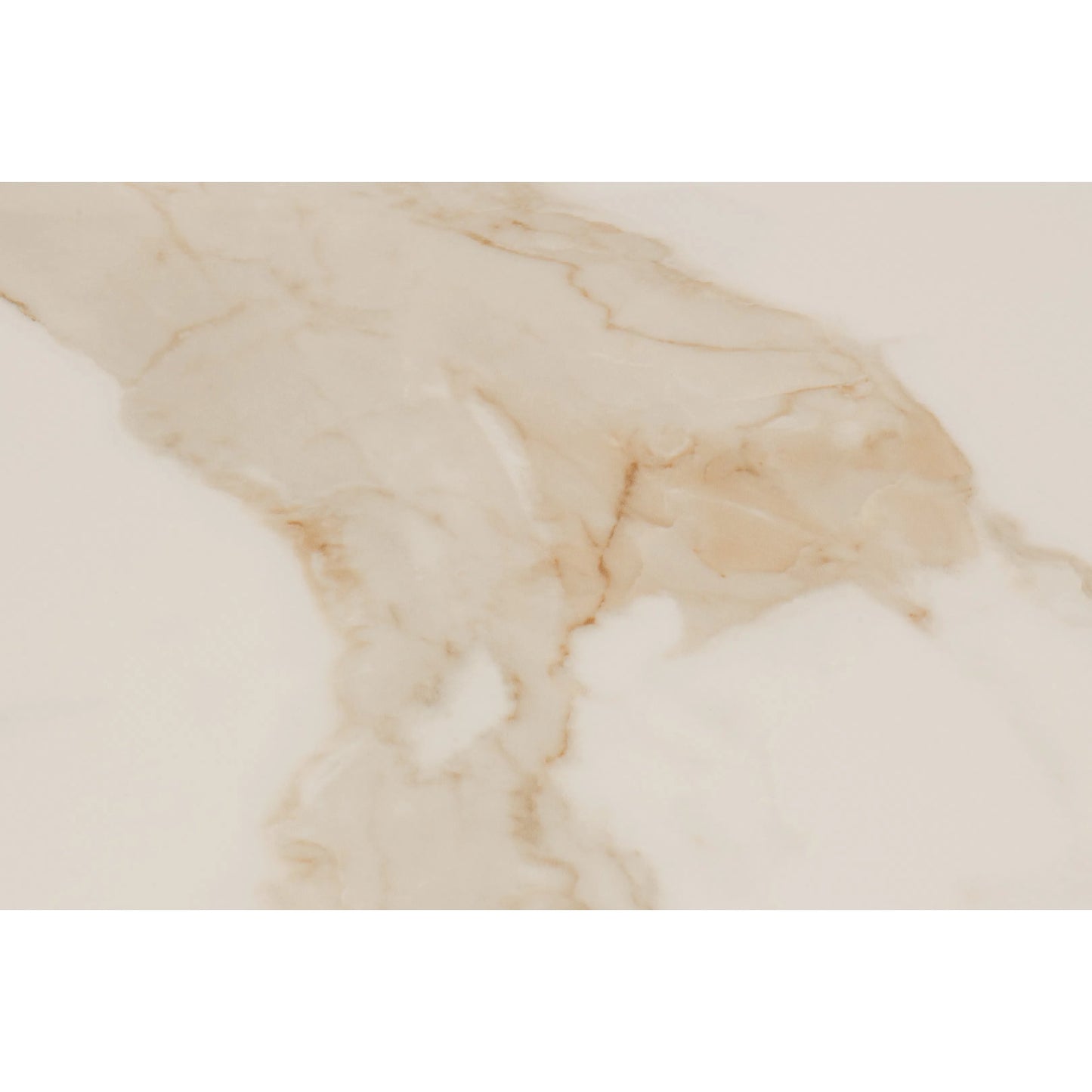 012 SI-2372569 | Closeup | Rectangle Extension Dining Table by Sarreid Ltd. in white. Made from beechwood legs, veneer, porcelain, cortina white base, porcelain top in a modern style.