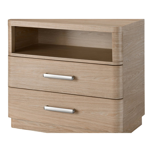 Nomad Nightstand by Universal Furniture in tech oak. Made from unique in a modern style.