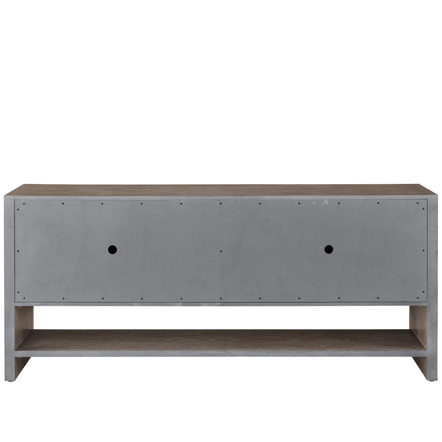 003 SI-2062466 | Additional Silo | Erinn V X Universal San Roque Console by Universal Furniture in weathered oak, shattered earth. Made from unique in a modern style.