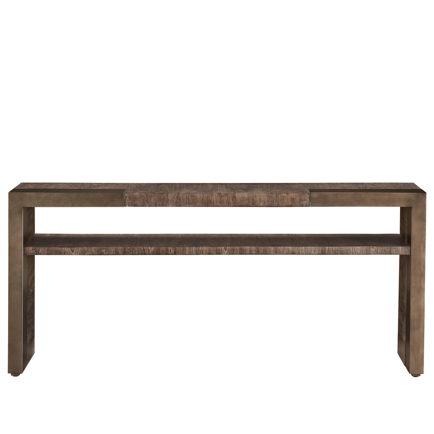 002 SI-2062443 | Additional Silo | Erinn V X Universal Cortado Sofa Table by Universal Furniture in otter. Made from unique in a modern style.