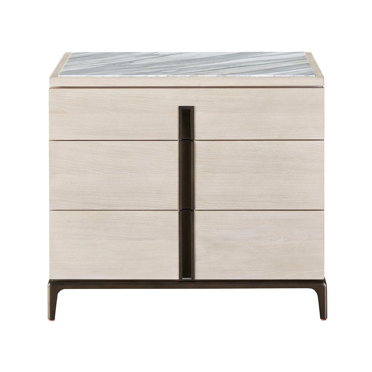 002 SI-2062453 | Additional Silo | Erinn V X Universal Maren Nightstand by Universal Furniture in silver lining, satin bronze. Made from unique in a modern style.
