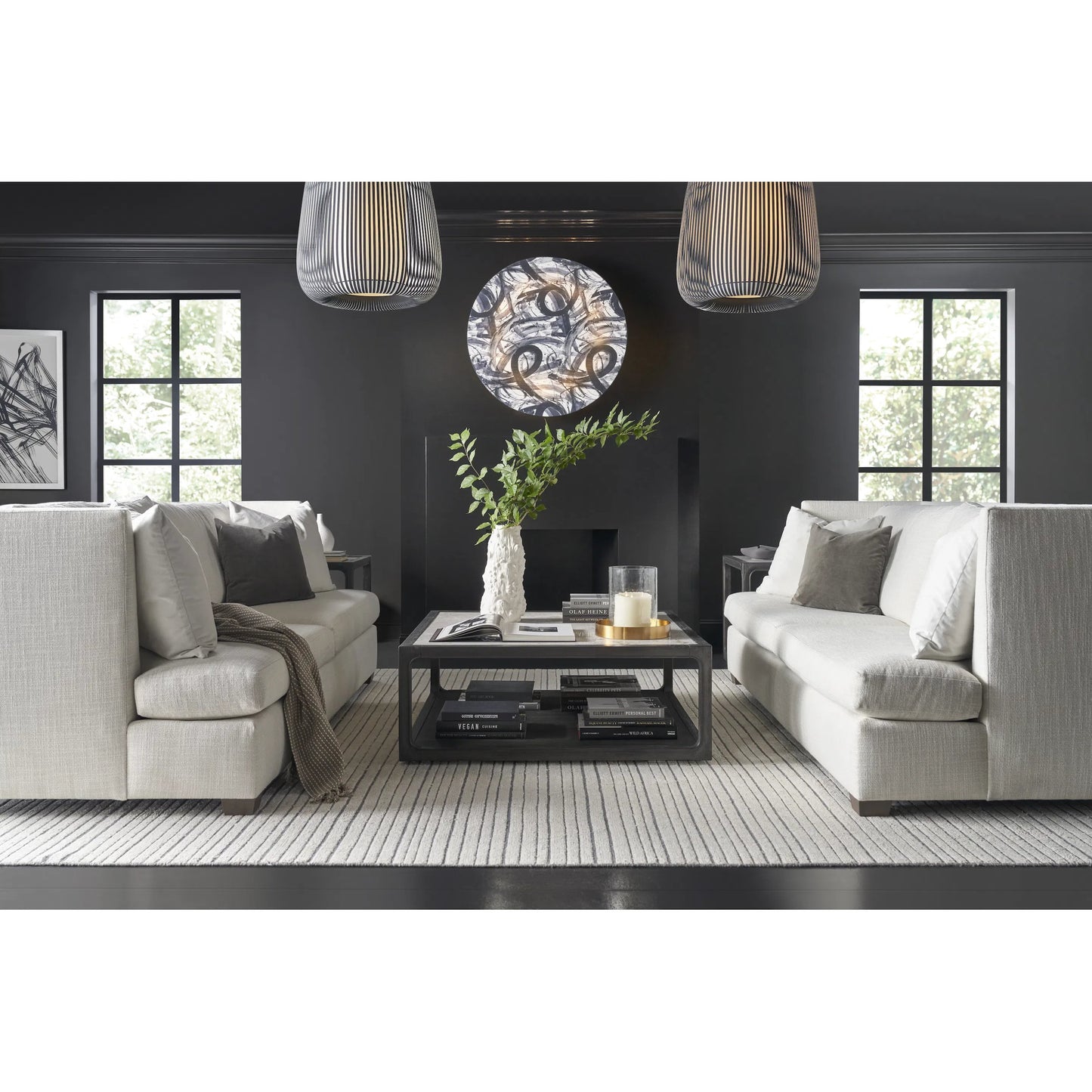 003 SI-2146349 | Closeup | Coalesce Halen Coffee Table by Universal Furniture in ravenwood. Made from unique in a unique style.