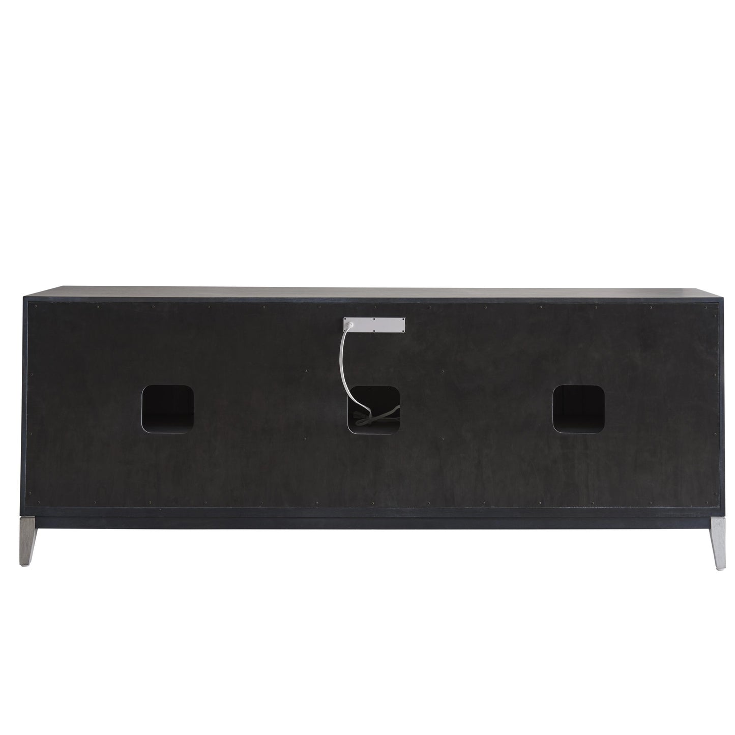 002 SI-2146331 | Additional Silo | Coalesce Entertainment Credenza by Universal Furniture in rolling fog. Made from unique in a modern style.