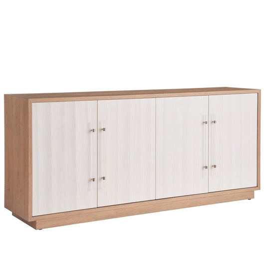 Weekender Camden Credenza by Coastal Living by Universal Furniture in white sand, sand dune. Made from unique in a modern style.