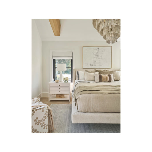 Weekender Saugatuck Nightstand by Coastal Living by Universal Furniture in white sand. Made from unique in a modern style.