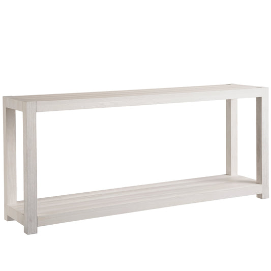 Weekender Hermosa Console by Coastal Living by Universal Furniture in white sand. Made from unique in a modern style.