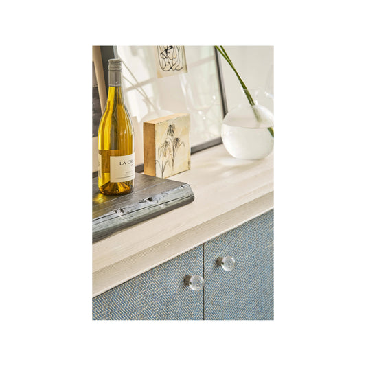 Weekender Captiva Credenza by Coastal Living by Universal Furniture in white sand, blue seagrass. Made from unique in a modern style.