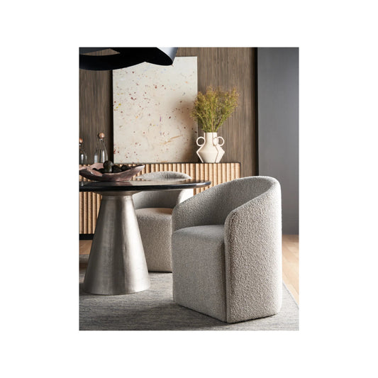 Modern Marlow Dining Chair by Universal Furniture in medina pebble. Made from unique in a transitional style.