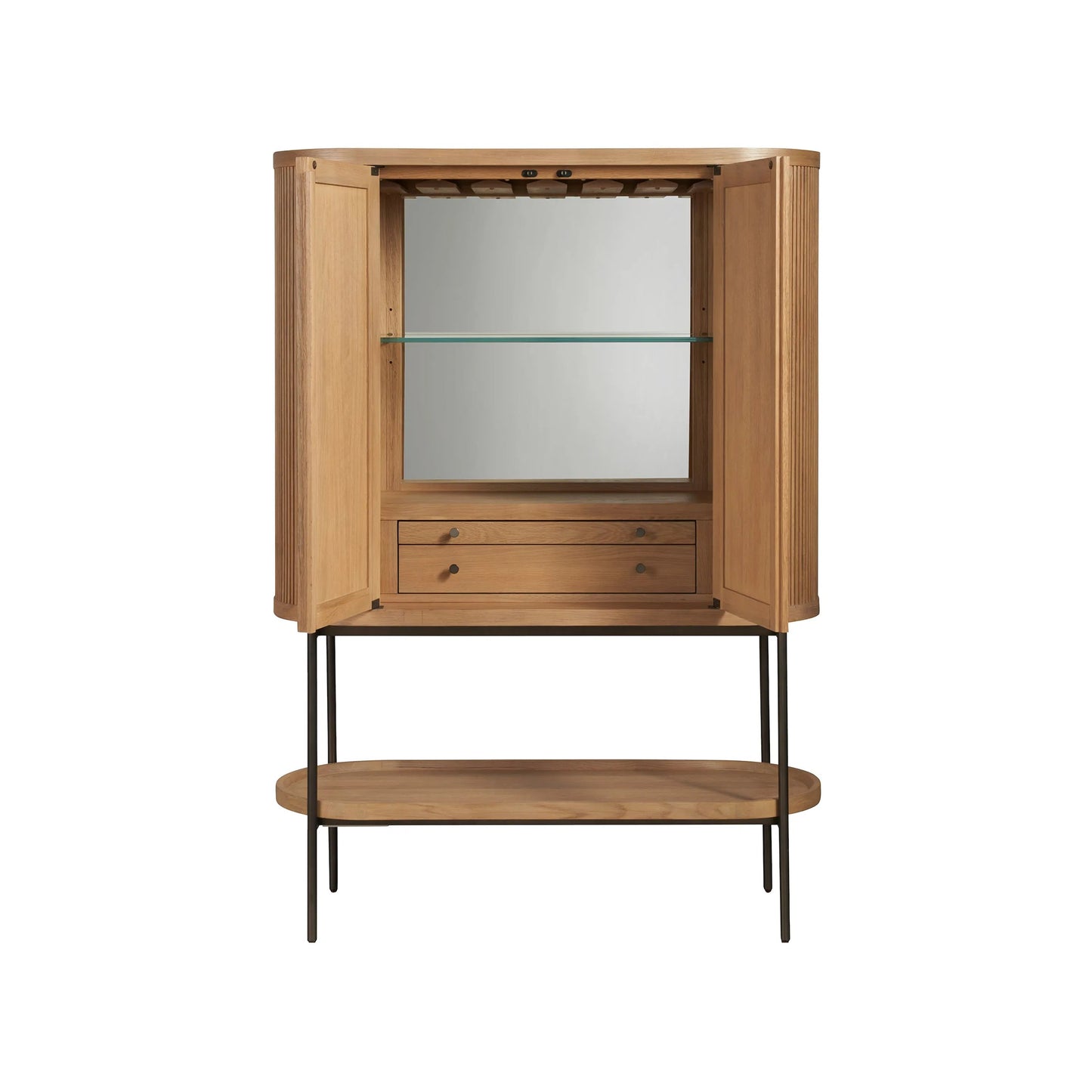 003 SI-2195644 | Additional Silo | Modern Linnea Bar Cabinet by Universal Furniture in natural oak. Made from unique in a unique style.