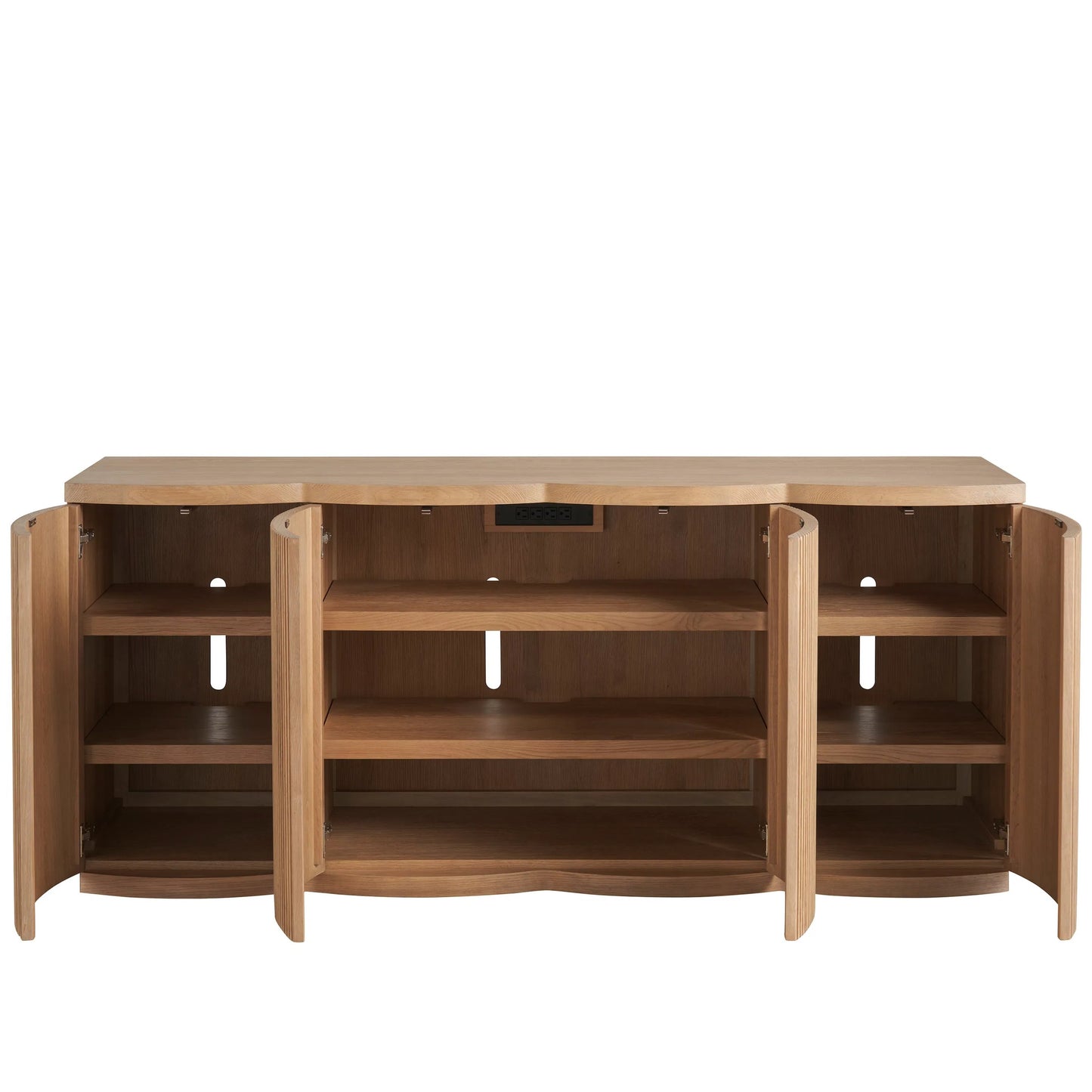 003 SI-2195647 | Additional Silo | Modern Lumi Credenza by Universal Furniture in natural oak. Made from unique in a unique style.
