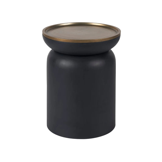 Modern Marilyn End Table by Universal Furniture in white satin bronze. Made from unique in a modern style.