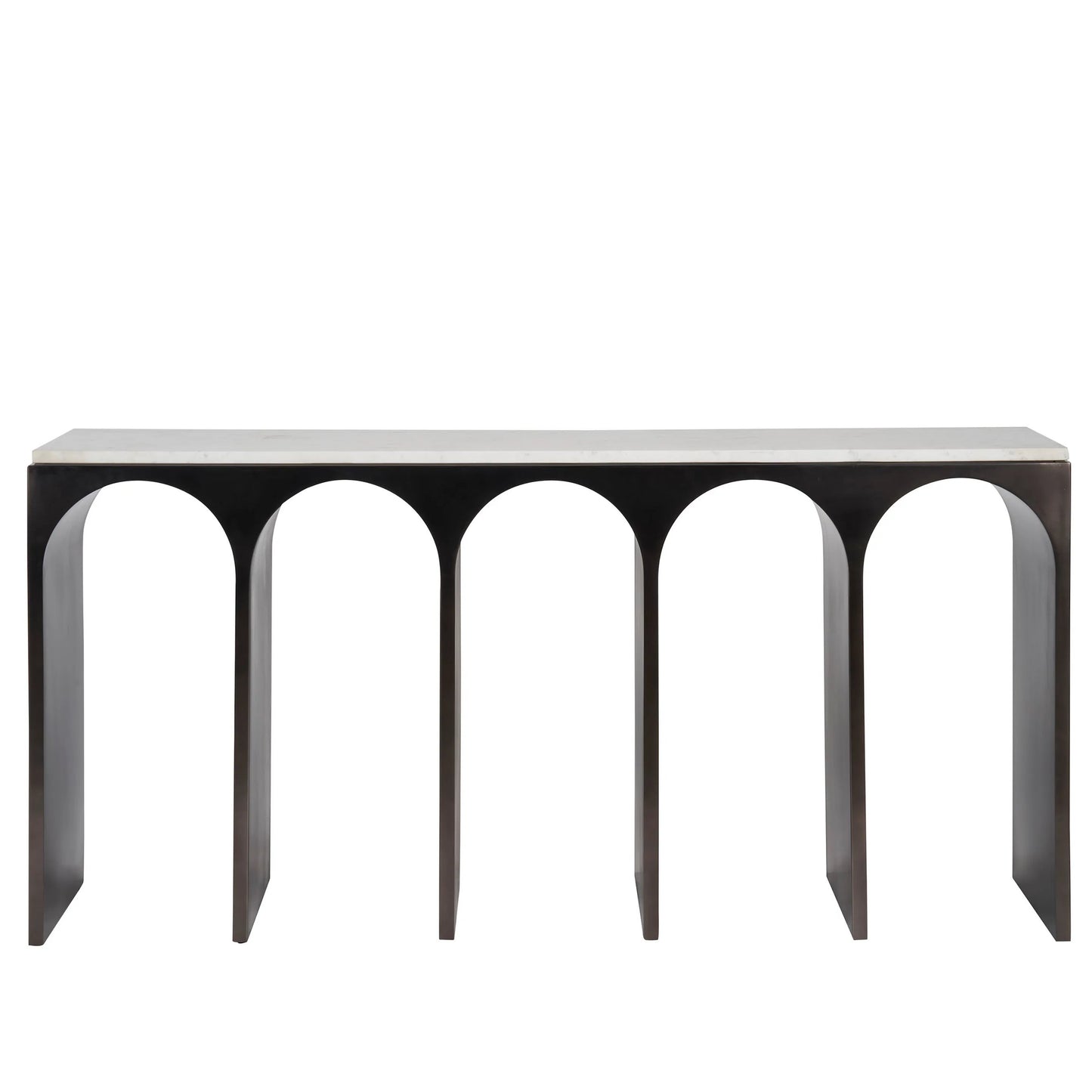 002 SI-2195663 | Additional Silo | Modern Moda Console Table by Universal Furniture in white banswara, aged satin pewter. Made from unique in a unique style.