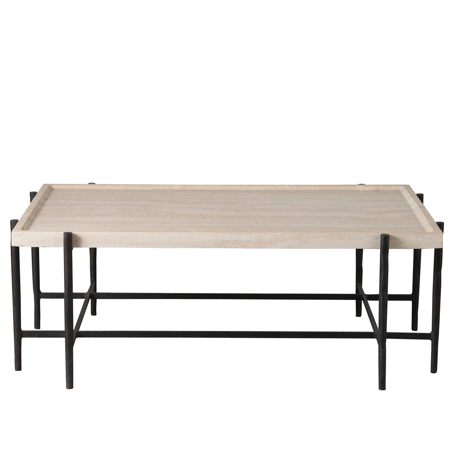 002 SI-2195689 | Additional Silo | Modern Theron Cocktail Table by Universal Furniture in travertine. Made from unique in a transitional style.