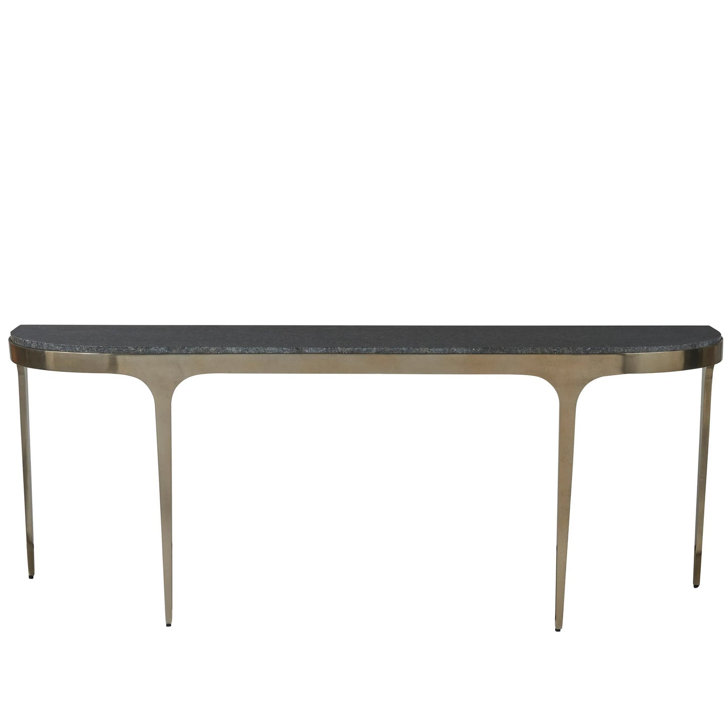 003 SI-2195681 | Additional Silo | Modern Scarlett Console Table by Universal Furniture in black granite, antique champagne. Made from unique in a unique style.