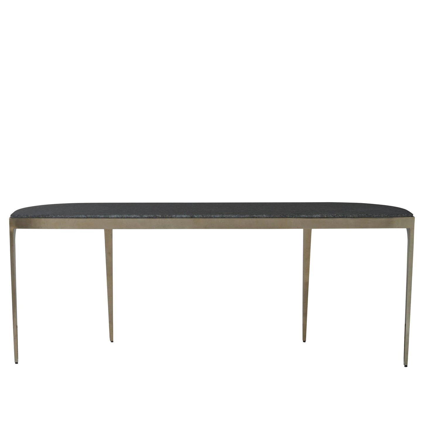 002 SI-2195681 | Additional Silo | Modern Scarlett Console Table by Universal Furniture in black granite, antique champagne. Made from unique in a unique style.