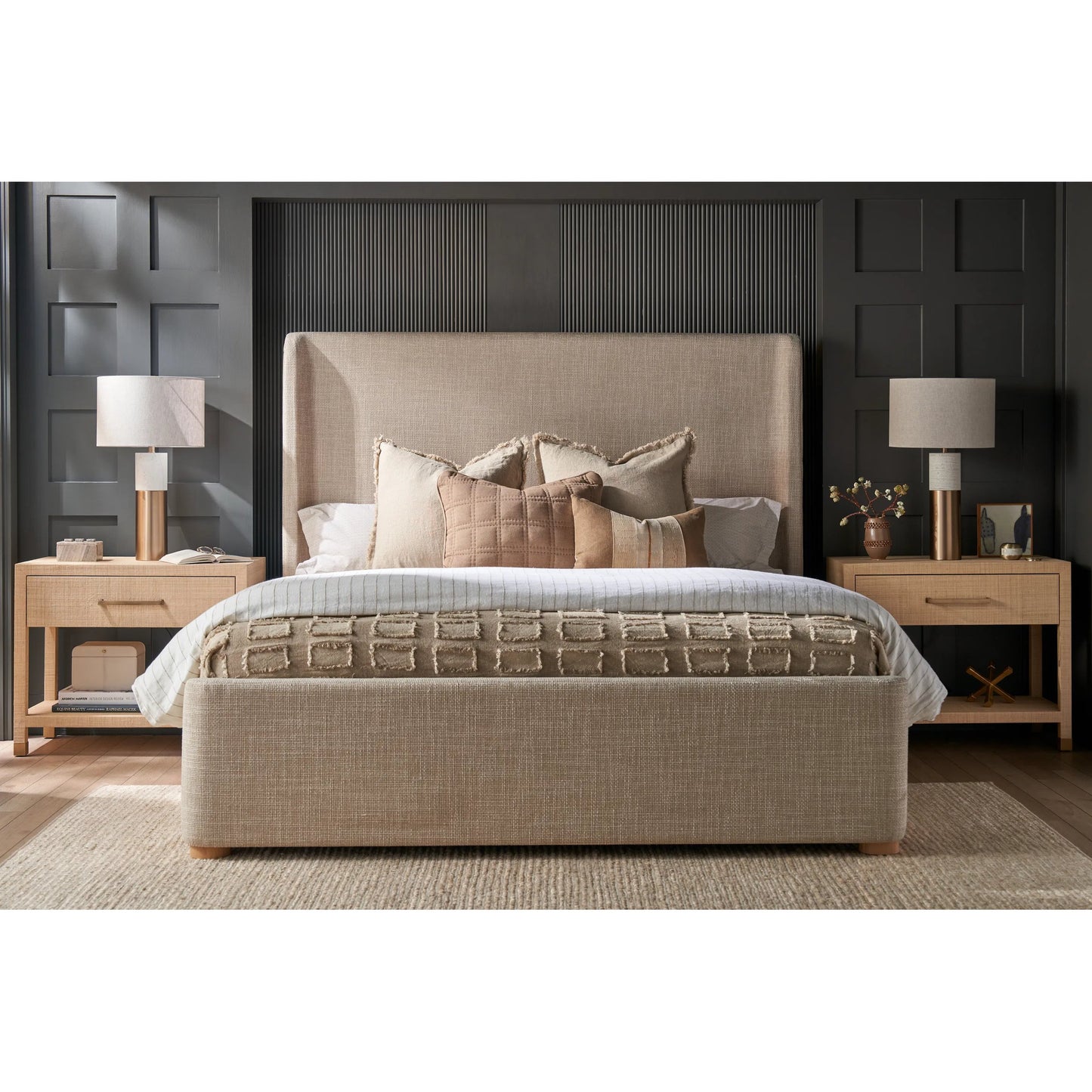 004 SI-2195641 | Lifestyle | Modern Leah Nightstand by Universal Furniture in natural. Made from unique in a unique style.