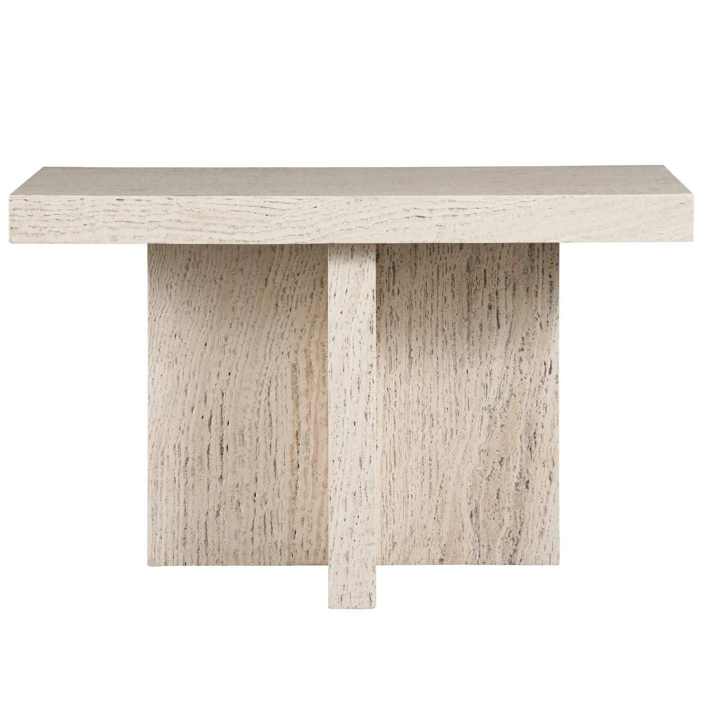 002 SI-2195617 | Additional Silo | Modern Daxton Console Table by Universal Furniture in white travertine. Made from unique in a unique style.