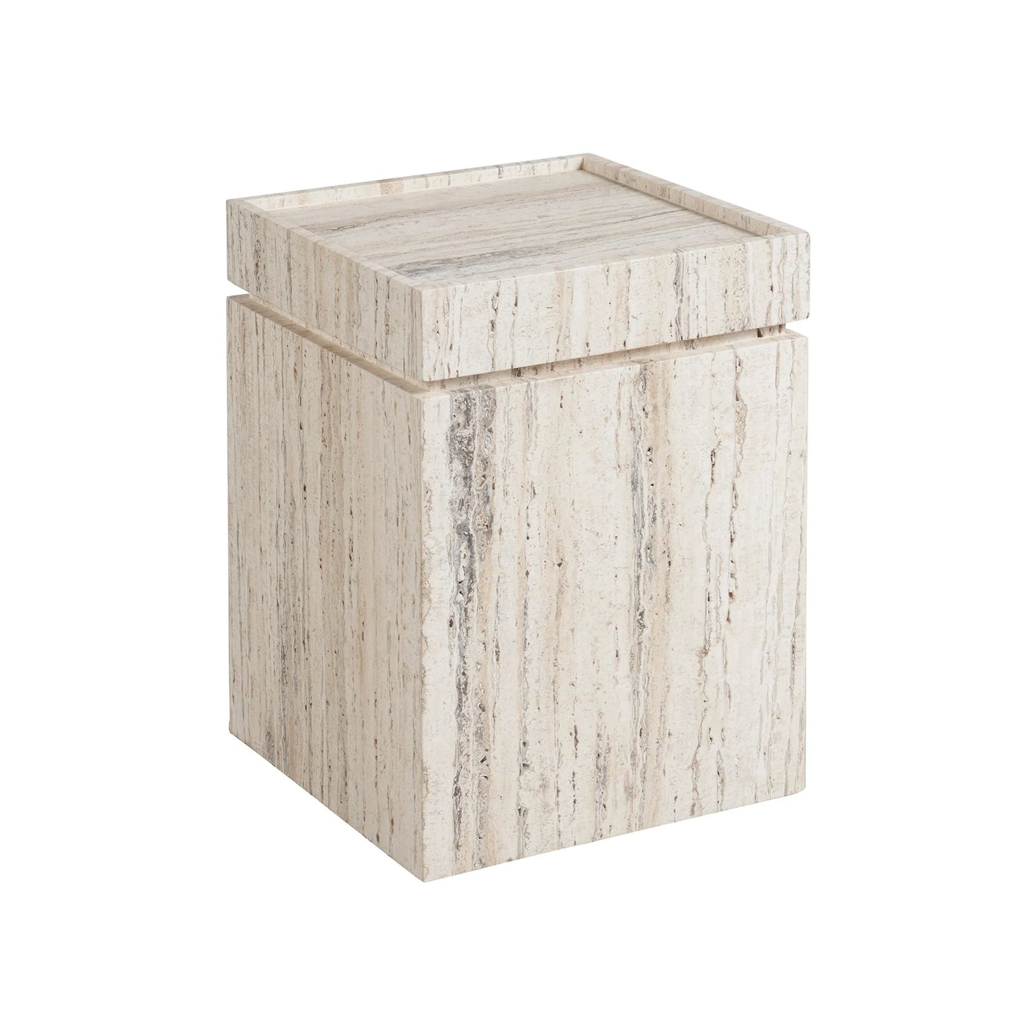 001 SI-2195615 | Primary Silo | Modern Daxton Accent Table by Universal Furniture in white travertine. Made from unique in a unique style.