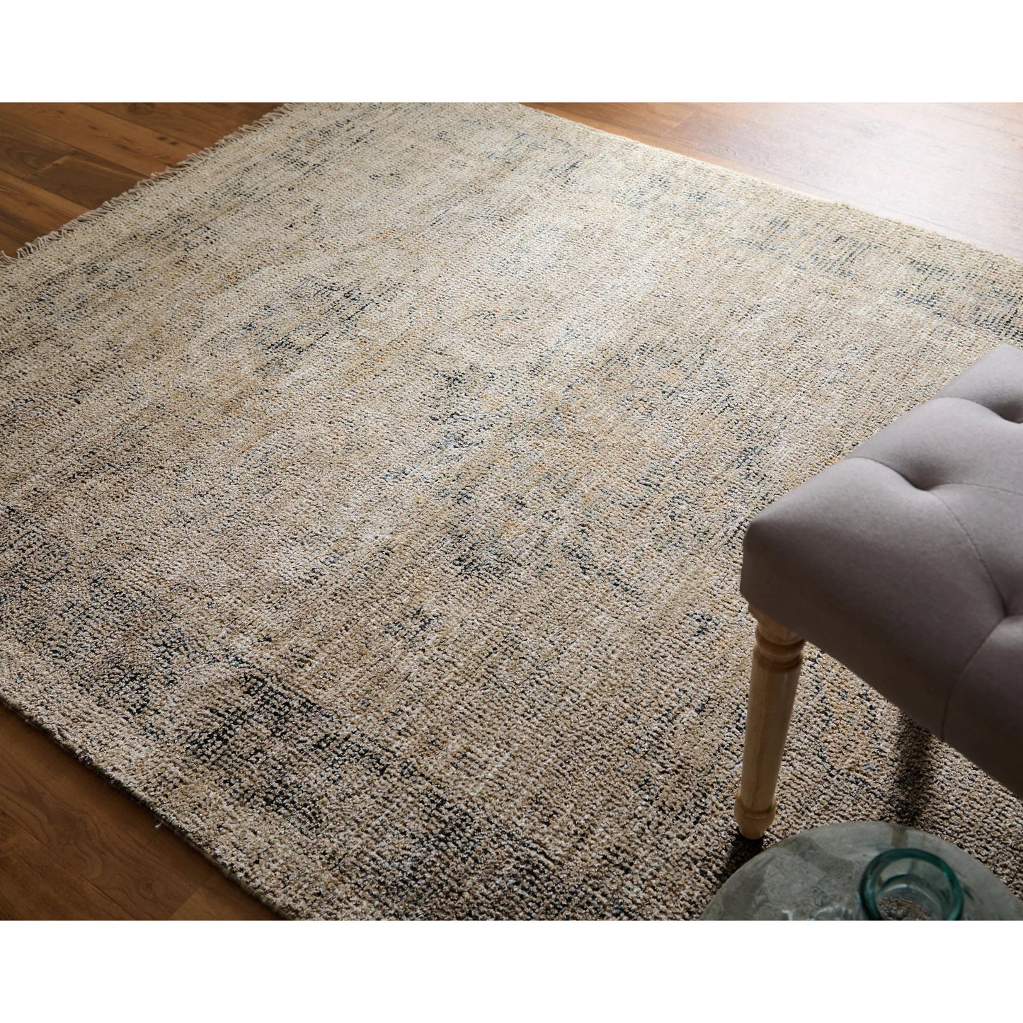 048 SI-1754227 | Lifestyle | Caldwell Transitional Rug - 8798F by Feizy in tan, gray, gold. Made from wool, viscose in a unique style.