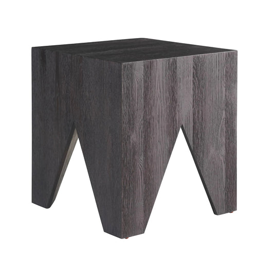 Griffith Park Obsidian End Table by Universal Furniture in natural. Made from unique in a transitional style.