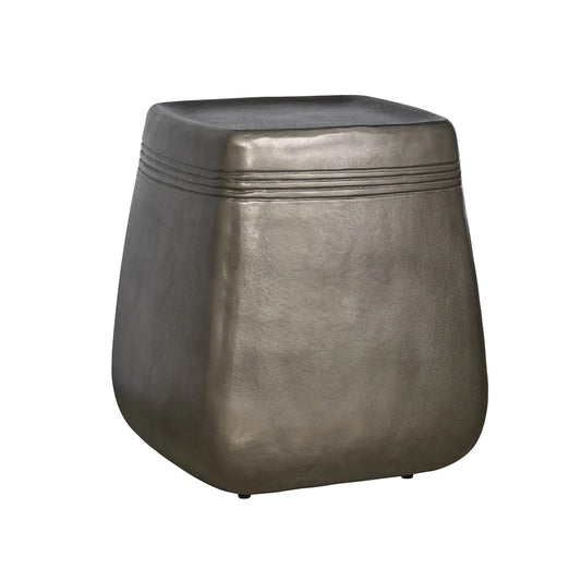 Saratoga End Table by Coastal Living by Universal Furniture in stainless steel. Made from unique in a modern style.