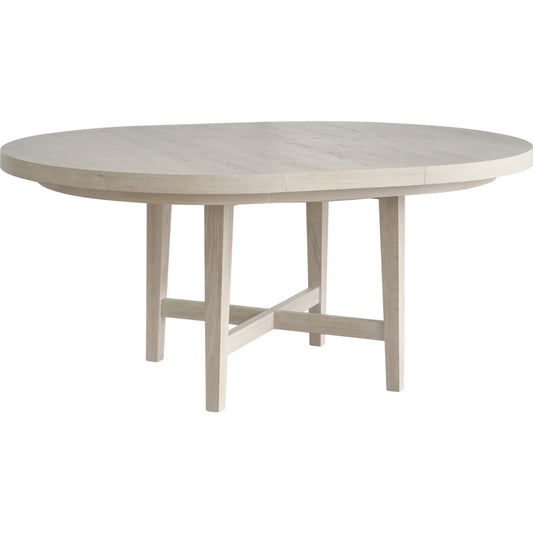 Avaline Scavino Round Dining Table by Universal Furniture in white oak. Made from unique in a transitional style.