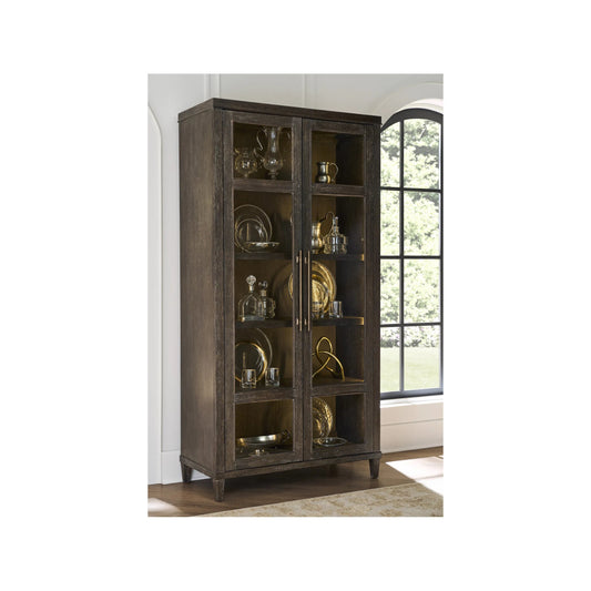 Montclair Cabinet by Universal Furniture in cocoa. Made from unique in a transitional style.