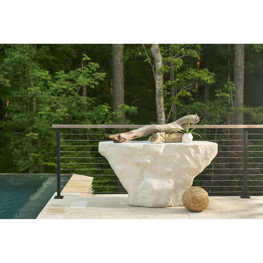 Oasis Cliffside Console Table by Coastal Living by Universal Furniture in white. Made from unique in a unique style.