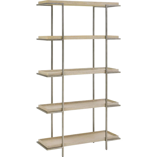 001 SI-2473080 | Primary Silo | Oasis Dockside Etagere by Coastal Living by Universal Furniture in dockside tan. Made from unique in a transitional style.
