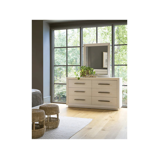 Oasis Shoreline Mirror by Coastal Living by Universal Furniture in shoreline white. Made from unique in a unique style.